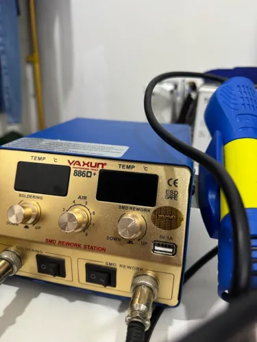 MÁQUINA DE RETRABALHO PARA ASSISTÊNCIA DE CELULAR