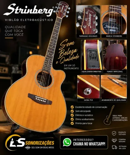 Violão Strinberg top