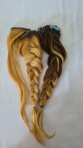 Cabelo humano Russo para Mega Hair 