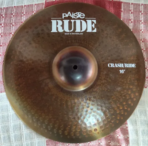 Prato Paiste Rude Crash/Ride 16