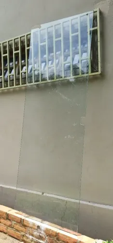 Porta de vidro temperado