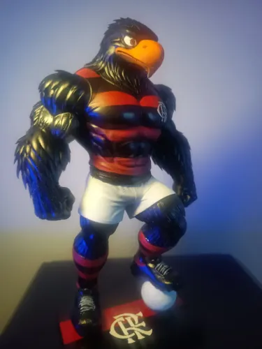 Urubu mascote do Flamengo 