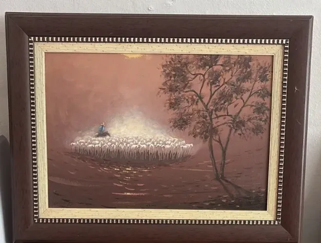 OBRA DE ARTE - BRÁULIO - CENA PASTORIL - 1989