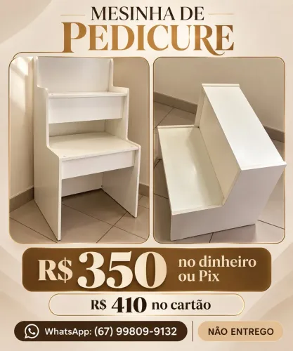 Mesa de pedicure 