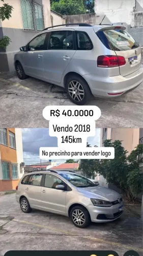 Volkswagen Spacefox 1.6 Trendline Total Flex 8V 5P 2018