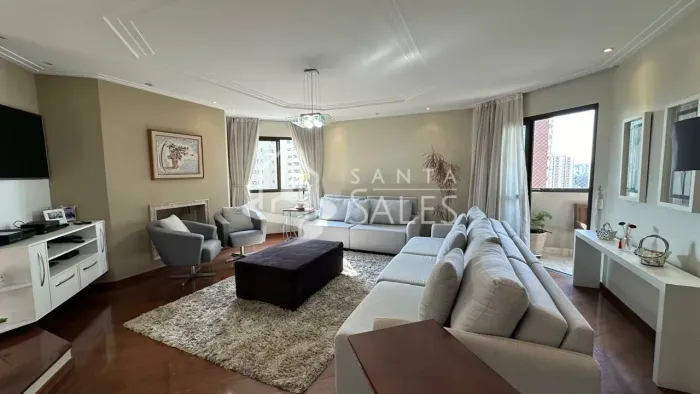 Imperdível! Apartamento de luxo em Santana, São Paulo-SP: 3 quartos, 3 suítes, 3 salas, 5