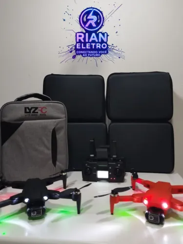 Drone GPS L900 Pro 2 Baterias Brushless Bolsa Completo | Frete Grátis e Cartão