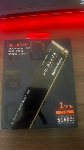 SSD WD Black SN770 NVMe 1Tb Gen4 (LACRADO)