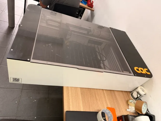 Maquina laser CO2 Due flow