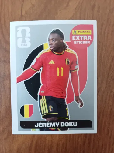 Figurinha legend Jérémy Doku prata