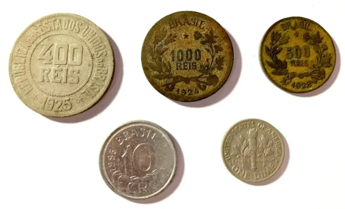 Moeda Antiga Moedas Coleção Numismática Raridade Presente Hobby