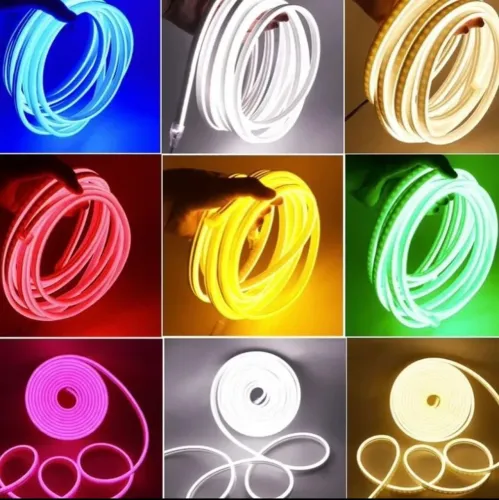 Mangueira Neon LED 5 Metros com Fonte - Várias Cores