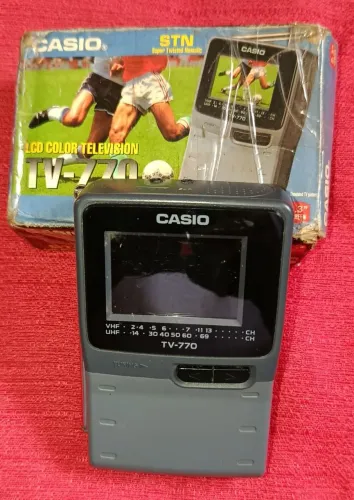 TV PORTÁTIL CASIO TV-770