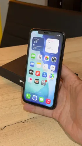 iPhone 11 128GB Preto - Bateria 100%! Valor promocional! Com garantia! Loja física! 12x