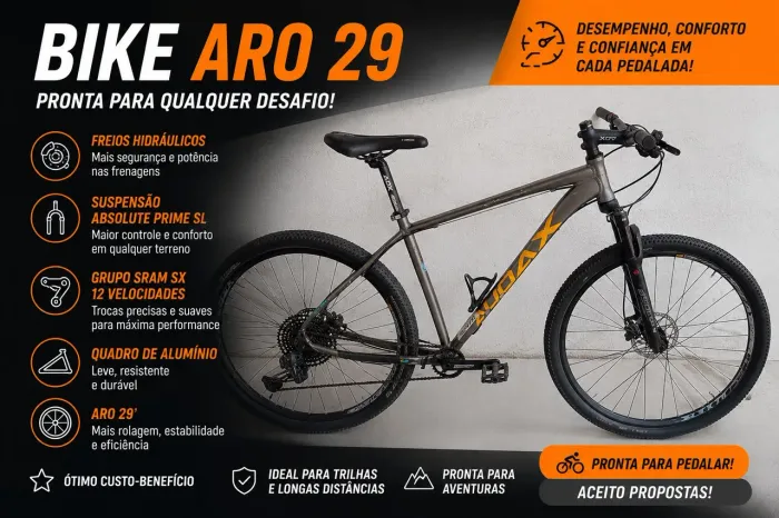 Bicicleta Audax aro 29 