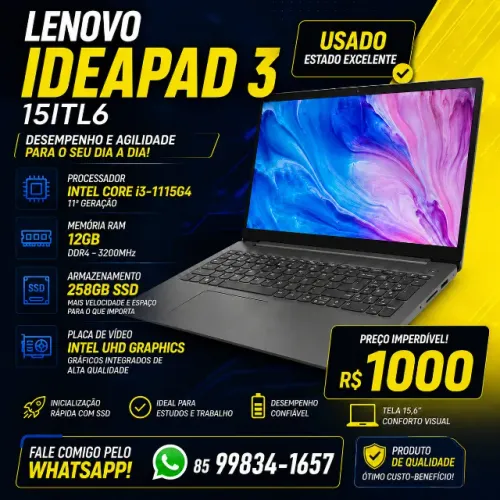 Notebook IdeaPad 3