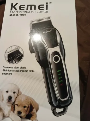 Máquina de Tosar Pet Kemei KM-1991 Completa | Usada Apenas 2 Vezes |