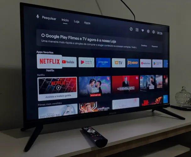 Smart Tv 32? com comando de voz