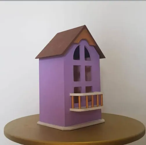 Casinha de mesa decorativa