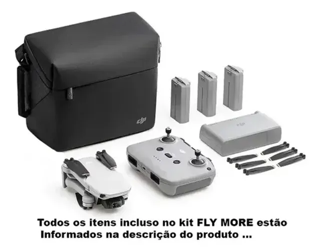 Drone DJI Mini 2 SE Combo FLY MORE (Leia a descrição)