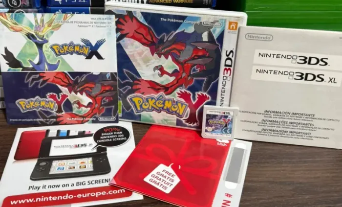 Jogo Pokémon Y Europeu Pal Nintendo 3ds Cib Leia O Anuncio
