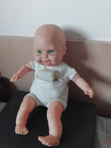 Boneco emborrachado sem pilhas