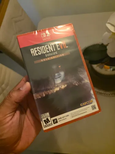 Resident evil 7 gold edition lacrado, switch 2.