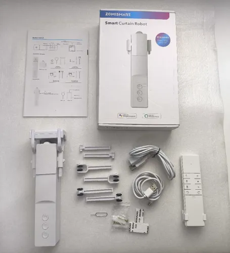 Zemismart Motor Cortina Zigbee Smart P/ Alexa Tuya Controle
