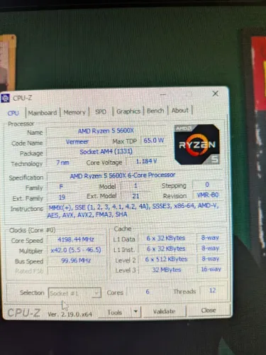 Processador Ryzen 5 5600x