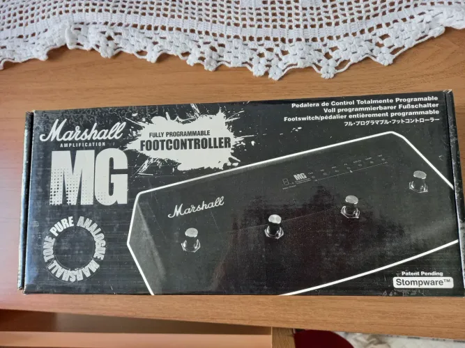 Pedal Marshall Footswitch controller amplificadores MG