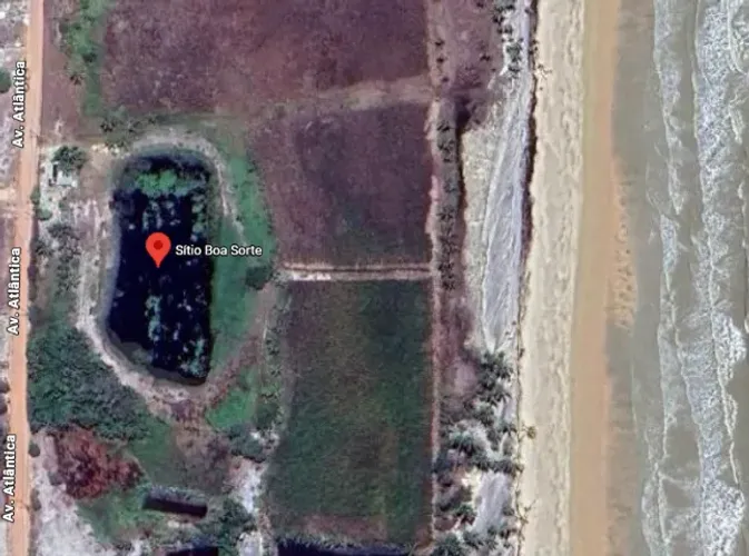Sítio 22mil m2 - o legítimo Pé na areia - No extremo-sul da Bahia.