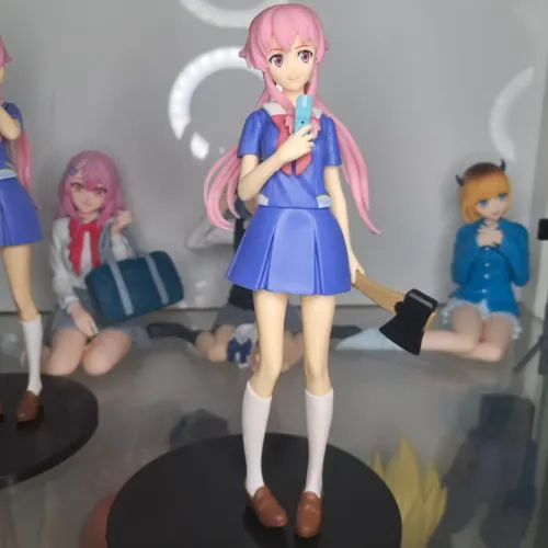 Mirai Nikki Gasai Yuno Telefone Figure para Coleção