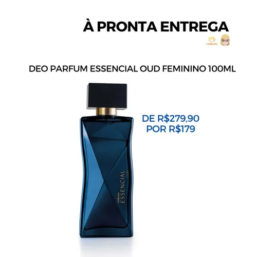 Deo Parfum Essencial Oud feminino Natura