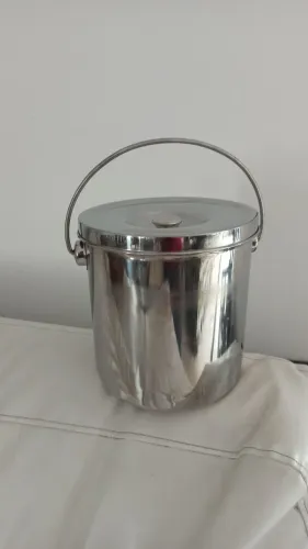 Balde de gelo de inox