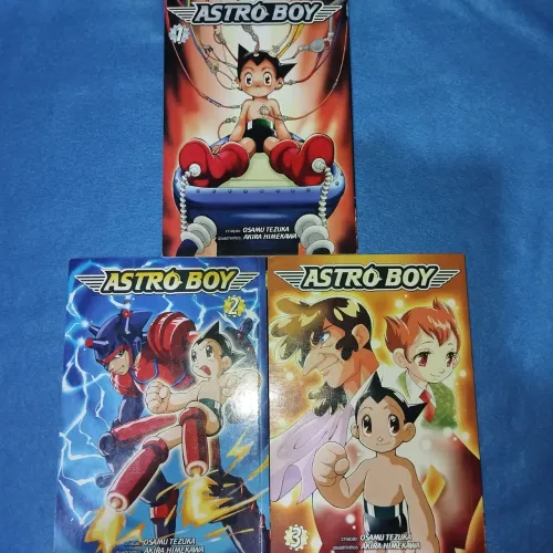 Astro Boy coleção completa 3 volumes - Mangá JBC - Akira Himekawa