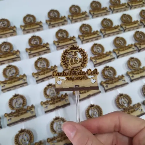 Enfeite de cuia em MDF personalizado