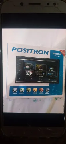 Central multimidia positron SP8520 BT novo na caixa