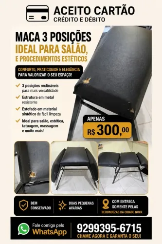 Vendo maca de estetica