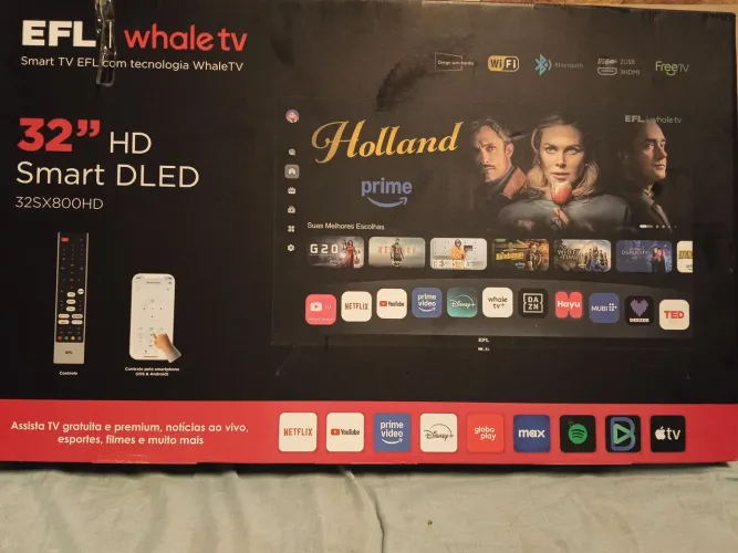 Tv 32 polegadas hd smart dled