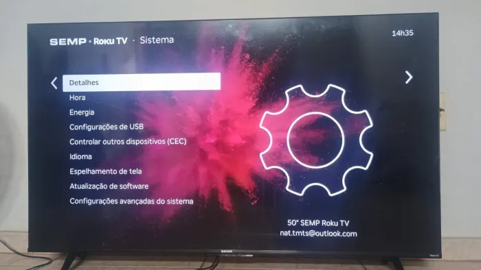SMART TV ROKU 50 POLEGADAS SEMP 