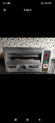 Fono vulcão para pizza