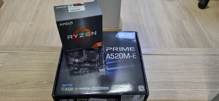 Kit Gamer ryzen 5500 e Asus A520m