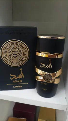 PERFUME MASCULINO ÁRABE ASAD BLACK