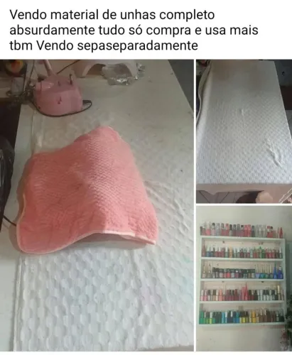 Vendo produtos de unhas fechei meu estúdio to vendendo tudo baratinho