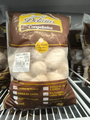 Salgados congelados 