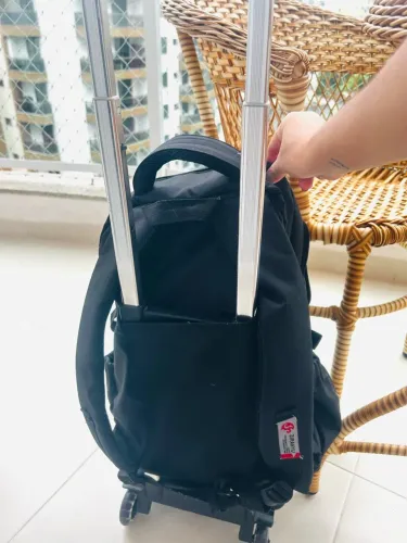 Mochila rodinhas unissex