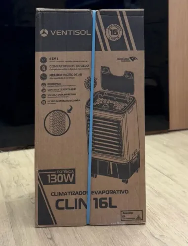 Climatizador Ventisol 5 em 1 16L Novo