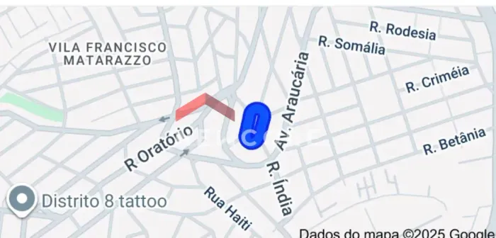 Lote em Praça José Pedro de Alcântara - Parque Oratório - Santo André/SP