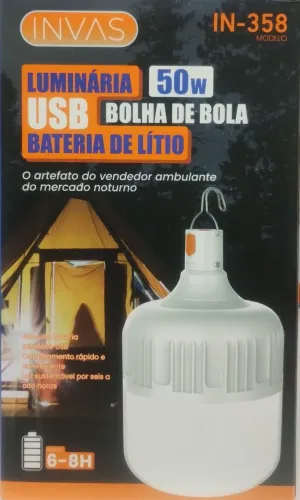 Luminária USB led 50 w