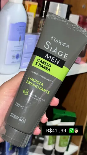 Shampoo limpeza energizante